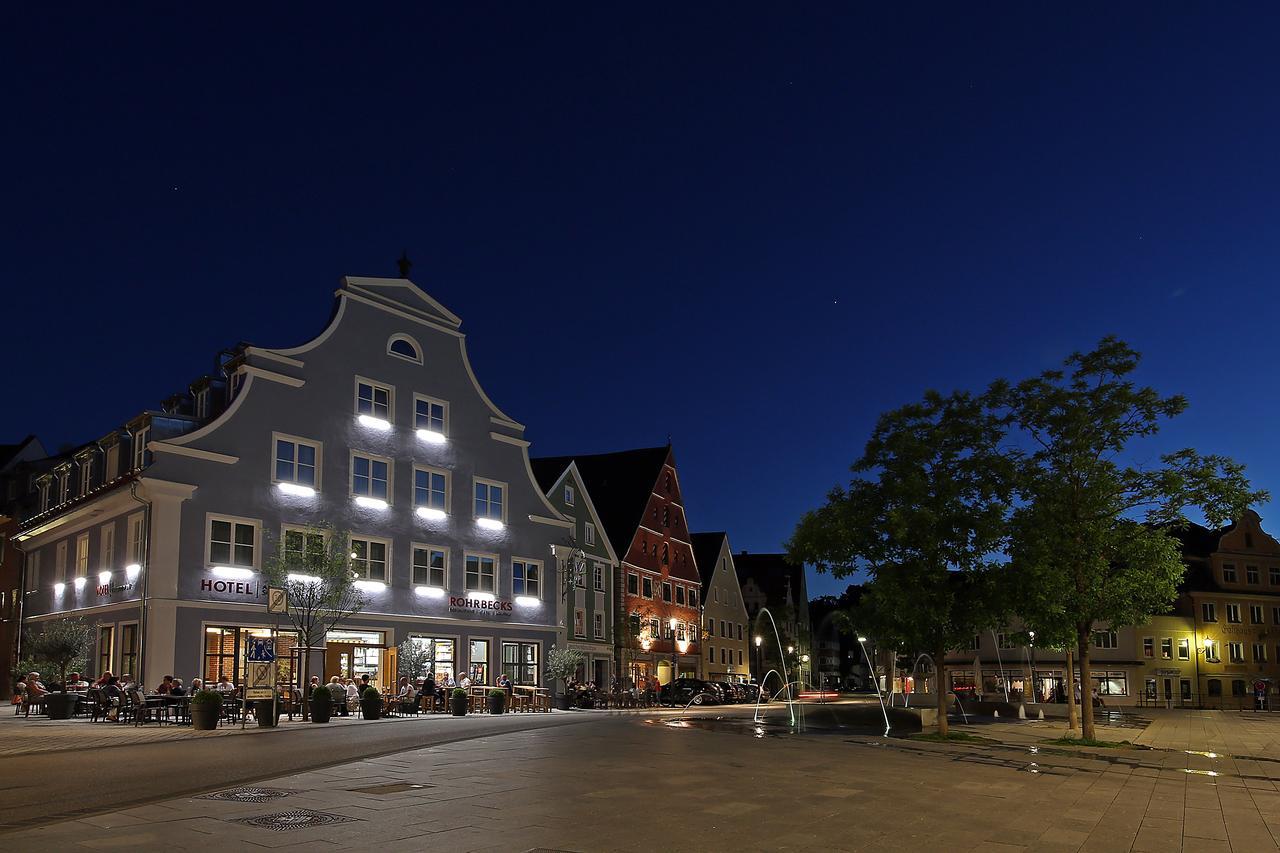 Hotel Am Schrannenplatz 메밍겐 외부 사진