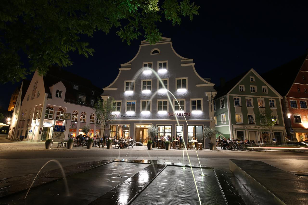 Hotel Am Schrannenplatz 메밍겐 외부 사진